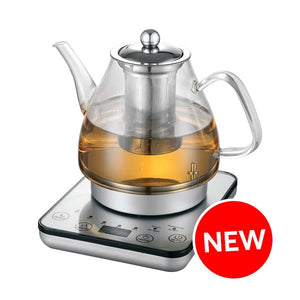 HealthyChoice 1.2L Digital Glass Kettle with Tea Infuser