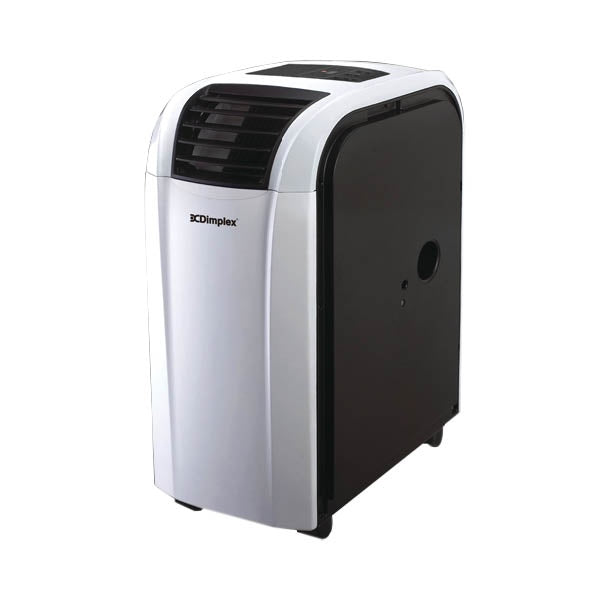 Dimplex DC12RCBW 3.5kW Reverse Cycle Portable Air Conditioner w/Dehumidifier - White/Black finish
