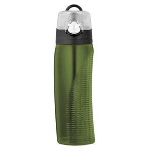 THERMOS  710ml Single Wall BPA Free Eastman Tritan? Copolyester Hydration Bottle ? Olive Green