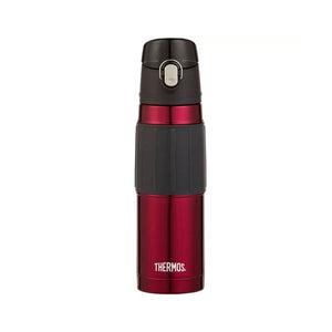Thermos 2465SKRAUS 530ml Stainless Steel Vacuum Insulated Hydration Bottle with Hygienic Flip Lid - Red